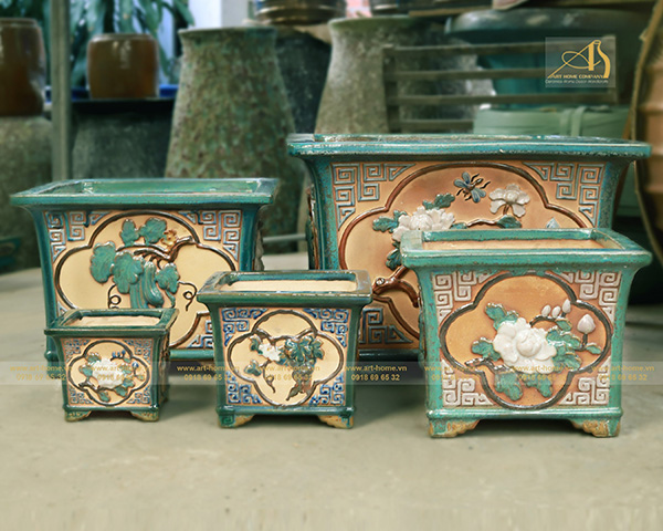 Chậu giả cổ - Art Home Ceramics Company - Công Ty TNHH Một Thành Viên Nhà Đẹp Bình Dương